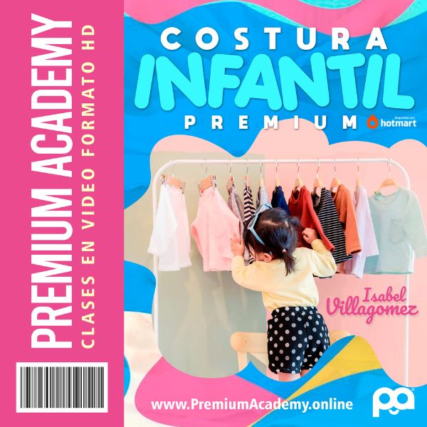 Curso online de Costura Infantil Premium